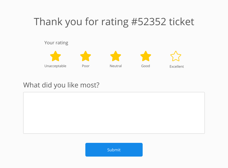 feedback