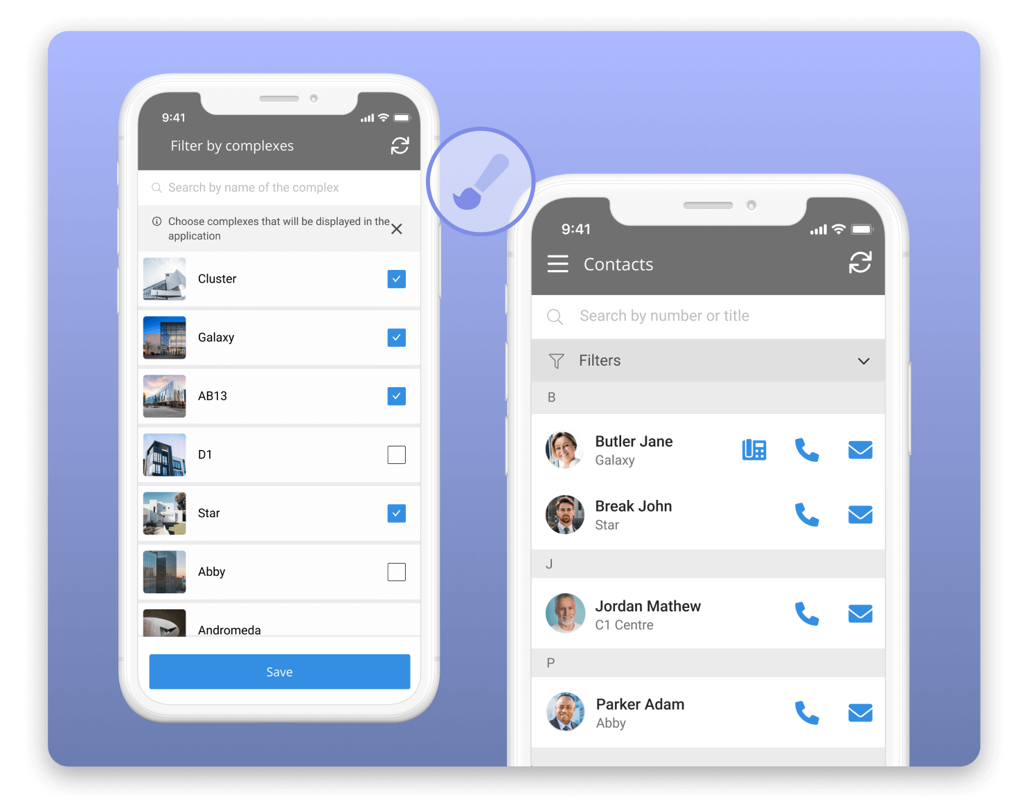 Facelifting-of-the-Contact-List-and-Park-selection-in-Singu-FM-Mobile-App
